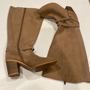 Torrid Tan Heeled Boots